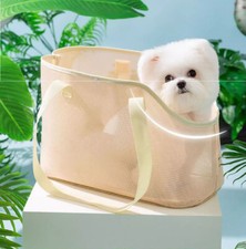 Pet Puppy Dog Carrier Backpack Travel Tote Shoulder Bag Mesh Sling Carry Pack