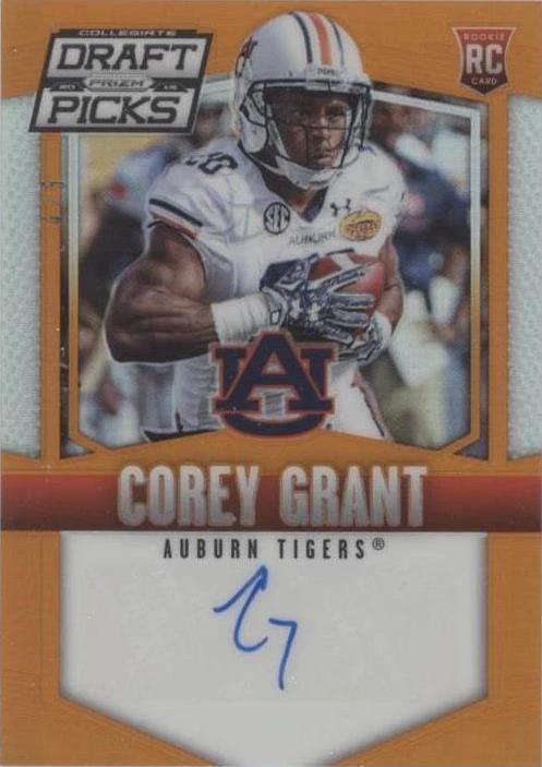 Orange Prizm Autographs