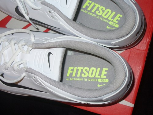 Authentisch; Nike Vapor Herren Golfschuhe AQ2302-101 weiß/grau Größe 11,5M "LOOK" NEU - Bild 6 von 8
