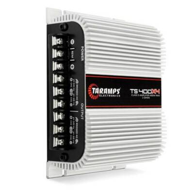 Taramps TS400X4 4チャンネル ステレオアンプ 2Ω 400W Amazon.com: Taramps TS 400x4 400 watts RMS 4 Channels Full