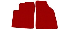 Rot Fußmatten, Automatten VORNE für Jeep Cherokee V KL 2013-… 14xRand
