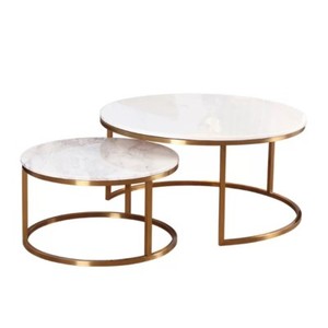 Levanto Nest Of 2 Round Coffee Tables By Richmond Interiors Belgica Furniture