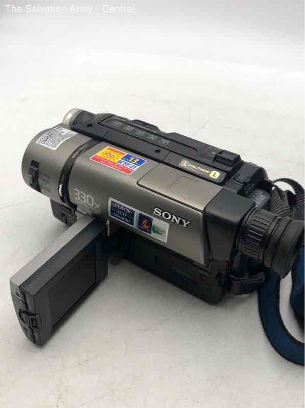 Sony Handycam 330x Digital Zoom Video Recorder Camcorder With Case eBay