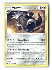 Aggron 111/198 Rare Chilling Reign Pokemon Near Mint
