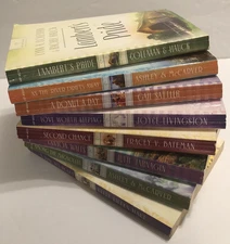 Heartsong Presents (Lot of 8 books) Inspirational romance; Paperback; used