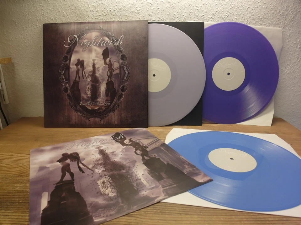 3x coloured Vinyl.....Nightwish – End Of An Era mint- Goth Rock........Metal - Bild 1 von 1
