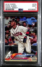 2018 Topps 276 Ozzie Albies PSA 9