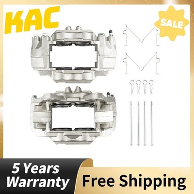 Front 4 Piston Brake Calipers For Toyota 4Runner Lexus GX470 4775060130 Set of 2