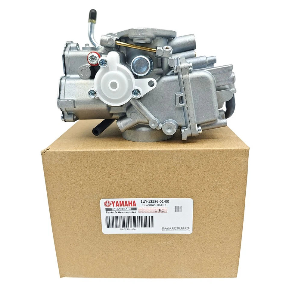OEM Carburetor New For 1987-2004 Yamaha Warrior 350 YFM350X ATV 1UY-13586-01-00 Foto 3 de 4