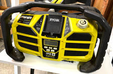 Ryobi P745 18V ONE ToughTunes Jobsite Radio Battery Charger AM/FM AUX USB