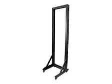 StarTech.com 2 Post Server Rack mit Rollen 42...