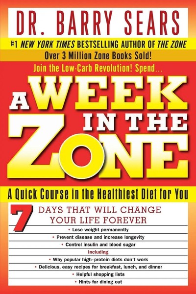 A Week In The Zone | Barry Sears (U. A.) | Taschenbuch | Kartoniert / Broschiert-image
