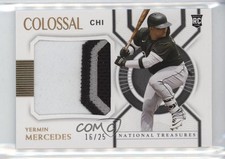 2021 National Treasures Colossal Materials Holo Gold 16/25 Yermin Mercedes ex0