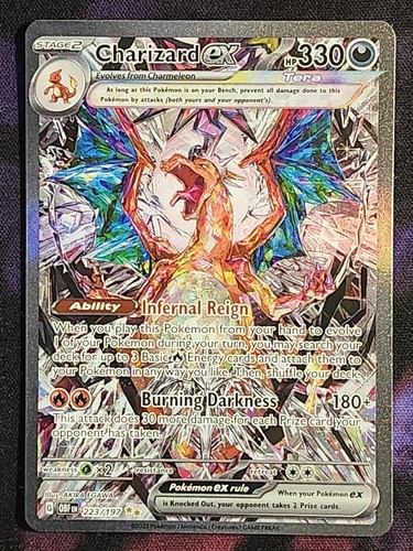 Pokemon Charizard EX 223/197 Obsidian Flames OBF