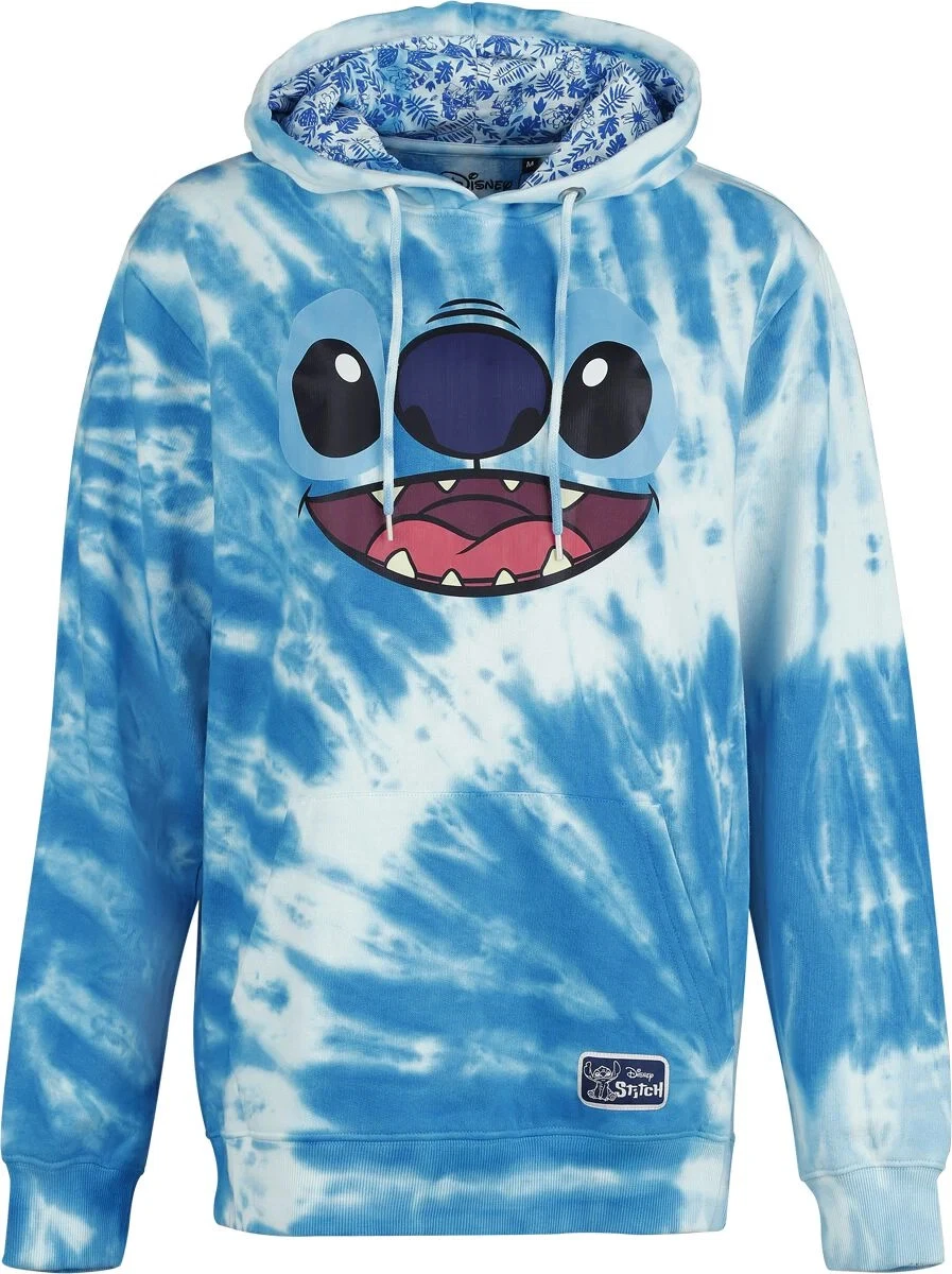 Lilo & Stitch Kapuzenpullover Damen Stitch Face multicolor
