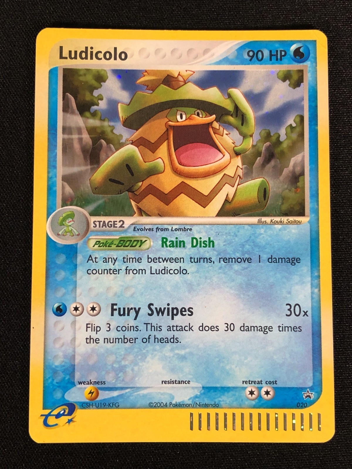 Pokemon Ludicolo 020 Holo (NM)