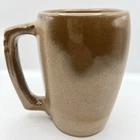 Frankoma 5M Plainsman Brown Drip Glaze Coffee Mug Vintage USA