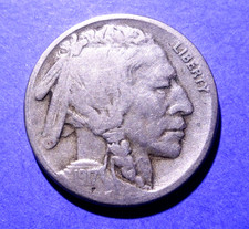 1917-S Buffalo Nickel   Fine