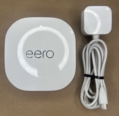 Eero 6 + Plus Dual Band Mesh Wi-Fi 6 Router R010001 With OEM Power Cord