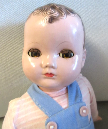 1939 Effanbee 15" Mickey Composition Doll w Cloth Body, Original Clothes