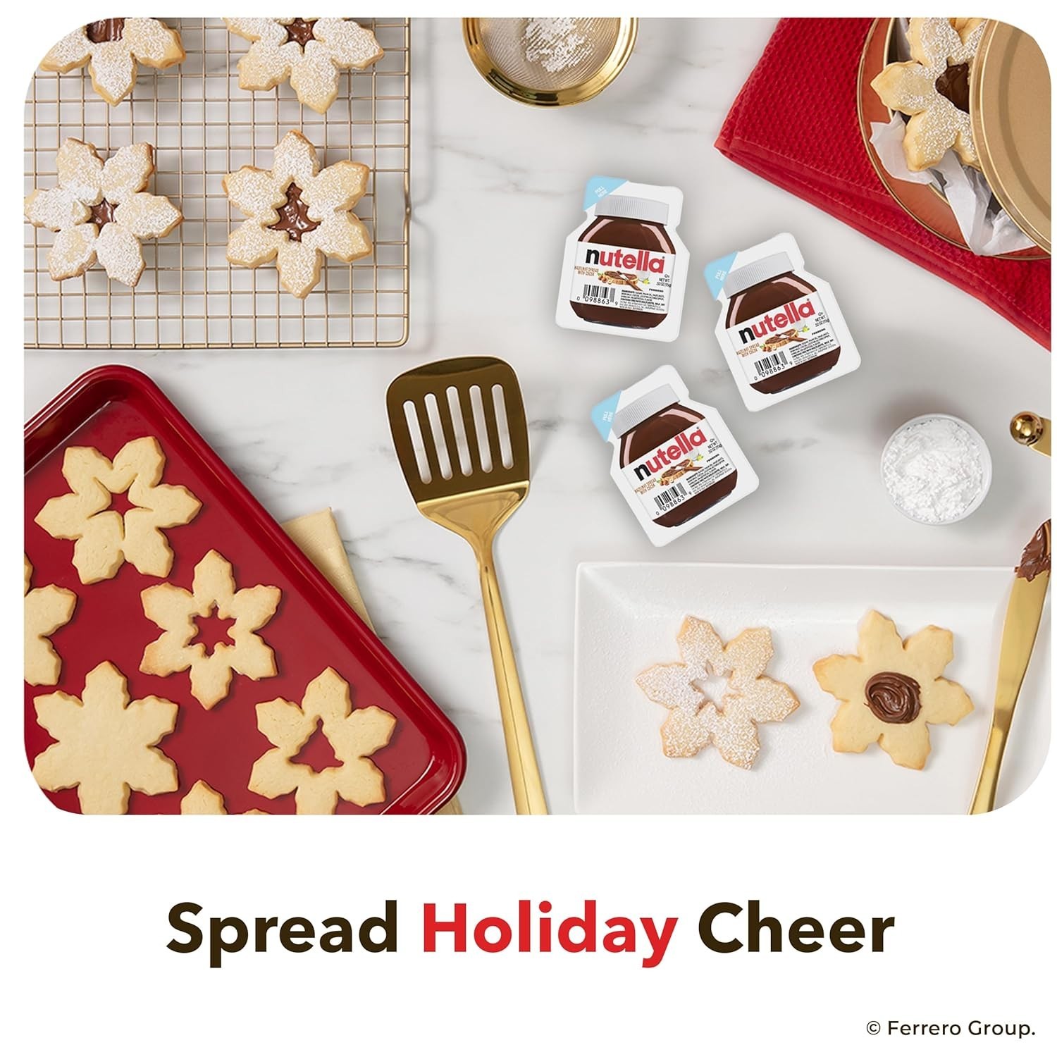 Creamy Hazelnut Cocoa Spread - 120 Mini Cups for a Joyful Breakfast Experience