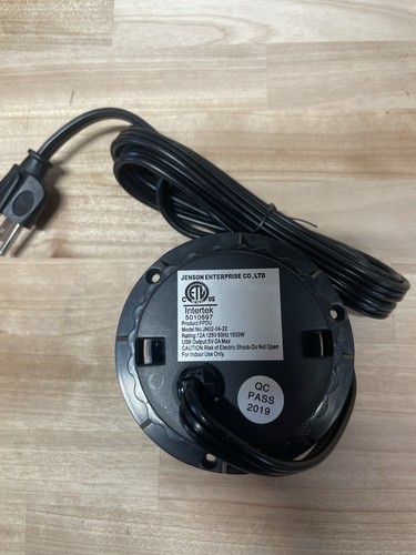 3” Desktop Power Grommet - Dual USB, Dual Power Outlet - 6ft Cord - Picture 2 of 4