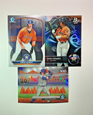 2023 Bowman Chrome Prospects Drew Gilbert rookie card