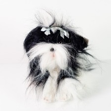 Animal Alley Toys R Us Shih-Tzu Plush Purebred Collection Original Tags Black