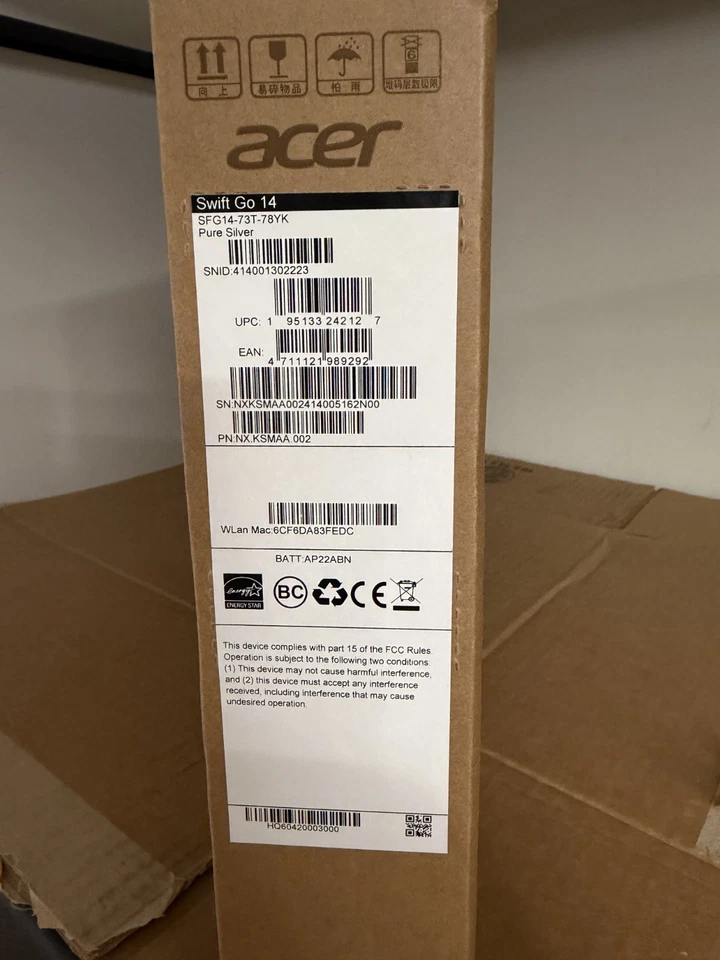 Acer Swift Go 14” Touchscreen Laptop | Intel Core Ultra 7 155H | 16GB RAM | 512G - Image 4 of 4