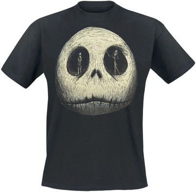 The Nightmare Before Christmas T-Shirt Herren Jack - Sally - Skull schwarz