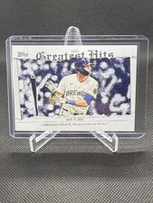 2026 Topps Christian Yelich GH-5 Milwaukee Brewers Greatest Hits Insert