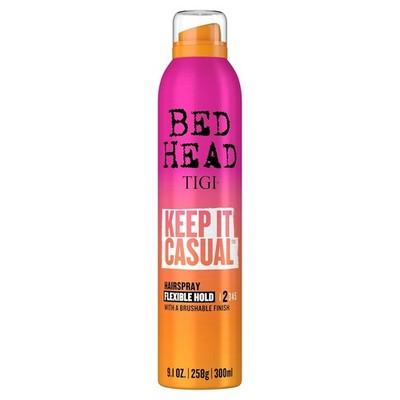 6 PACK Bed Head TIGI Keep It Casual Hairspray - No 2 Flexible Hold 12.1 oz EACH