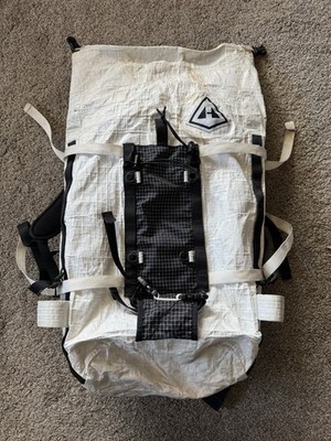 Hyperlite Mountain Gear White Medium Backpacking USED READ
