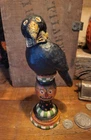 Alycia Matthew Black Raven Crow On Pumpkin Folk Art Halloween/Fall Decor