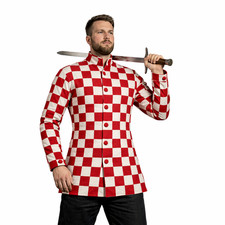 Medieval Gambeson Coat Aketon Padded Jacket SCA LARP Costume for renaissance