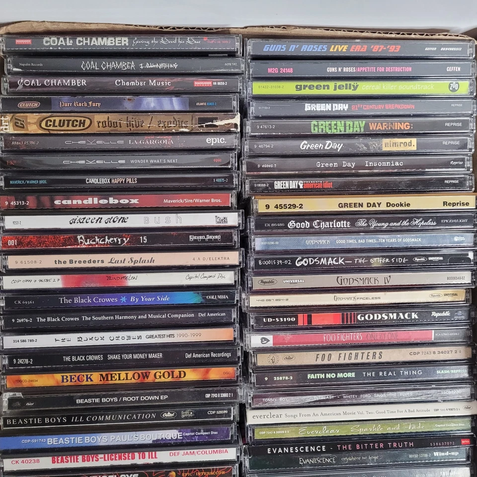 A-Z 90's Grunge y2K Rock Nu-Metal Alternative Punk Metal CD Build Your Own Lot Foto 3 de 4