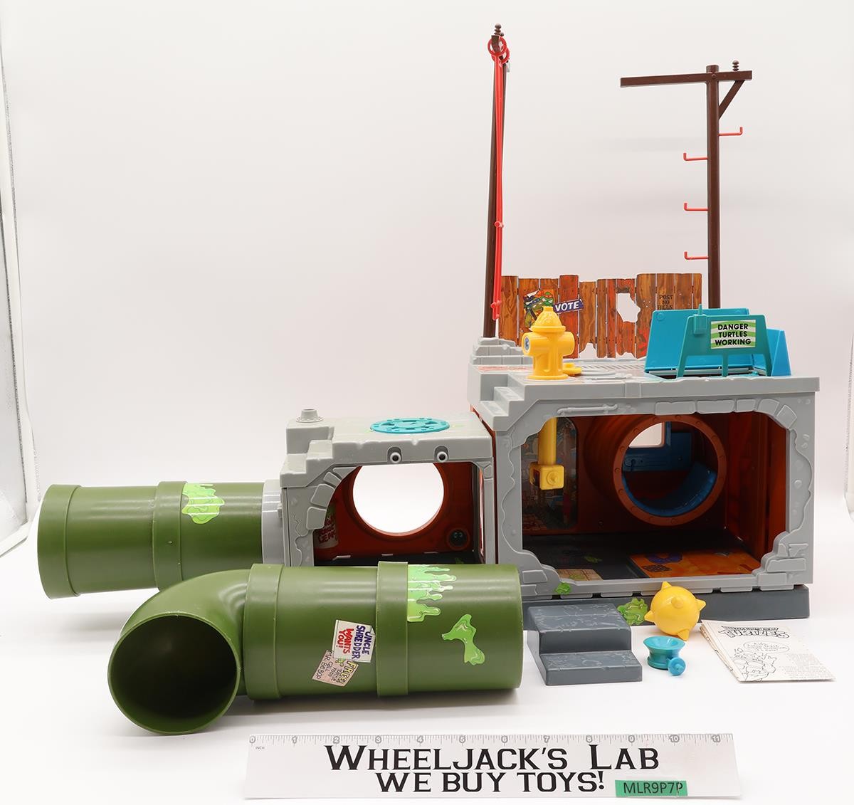 Sewer Lair 100% Complete Teenage Mutant Ninja Turtles 1989