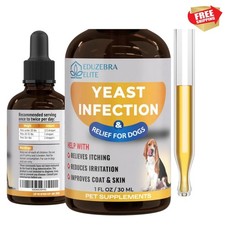 Yeast Infection Treatment for Dogs - Reduces Irritation  Inflammation - Soot...