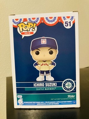 Ichiro Suzuki #51 Figure, Seattle Mariners (Hall of Fame jersey