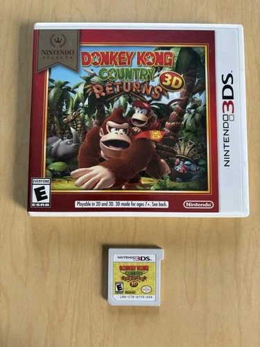 Donkey Kong Country Returns 3D: Nintendo Selects (3DS, 2016)
