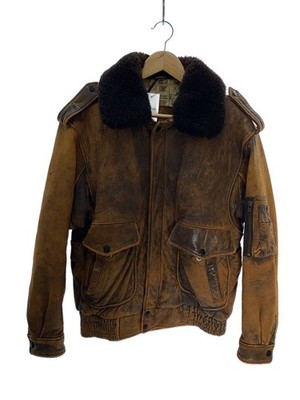 Sub Urban/A-2Type/Leather Jacket Blouson/-/Sheep Leather/Brw/Plain 3687