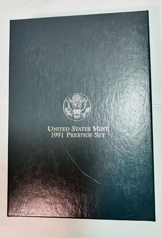 1991 PRESTIGE PROOF 7 COIN SET BEAUTIFUL PROOFS WITH CAMEOS RARE HARD TO FIND