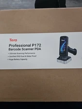 Tera PRO P172 Data Terminal Barcode Scanner Android 11 w/ cradle and handle