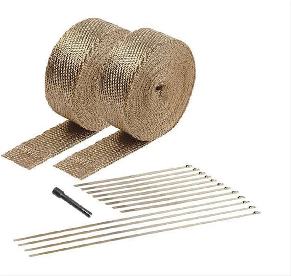 DEI 010095 Exhaust / Header Wrap Kit Titanium Wrap W/Locking Tool - Image 3 of 4