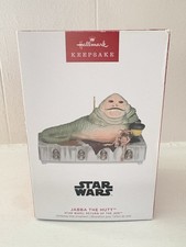 Hallmark 2023 Star Wars Jabba the Hutt Return of Jedi Keepsake Movement & Sound