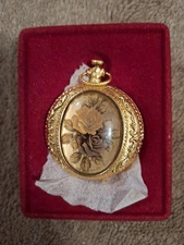 Vintage Max Factor Pressed Powder DANCING SUN Compact Never Used With Mirror