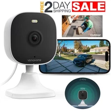 Camara De Seguridad Solar Para Casa Cuarto Interior 2.4g/5g Compatible Con Alexa