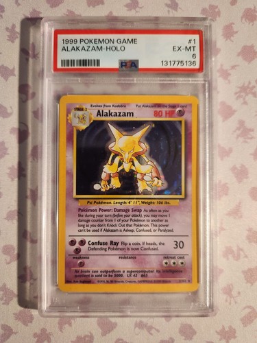 Alakazam graded PSA 6 for sale on eBay
