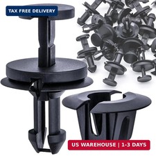 15 Sets Silverado Bumper Clips Front Air Dam Deflector One Size Black