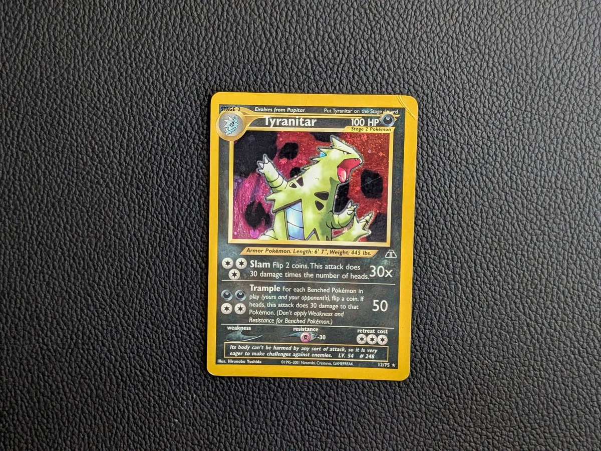 Tyranitar 12/75 Neo Discovery for sale | eBay